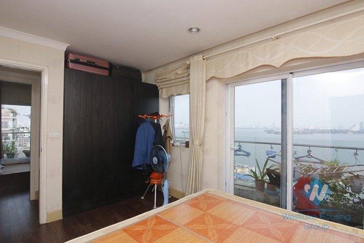 High floor lake view two bedrooms apartment in Golden Westlake, Tay Ho, Ha Noi